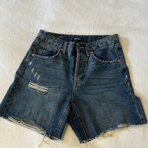 Wild Fable Distressed Blue Jean Shorts